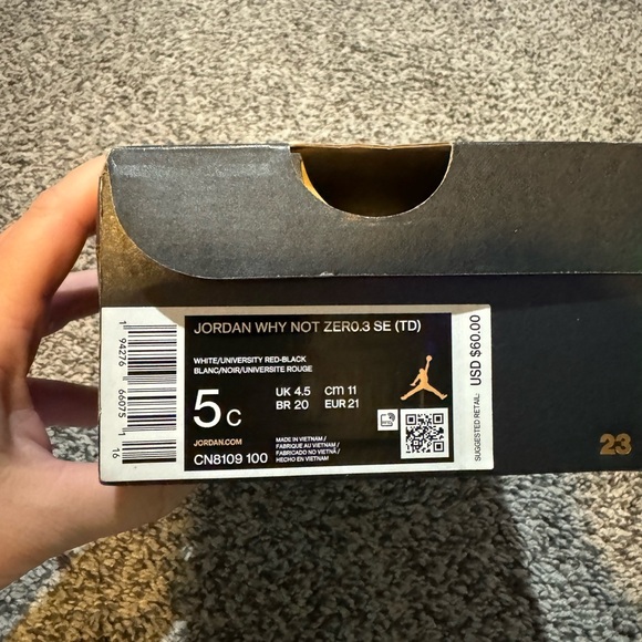 Baby Jordan Why Not Zero Shoes - Picture 4 of 6